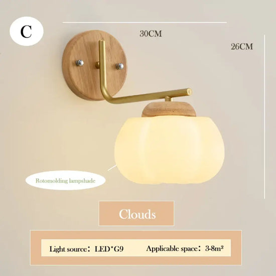 Applique Murale Fraise Douce Lumière Enfantine C / Lumière Chaude Chambre