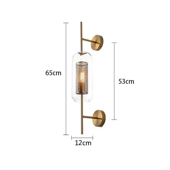 Applique murale globe vintage