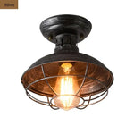 Applique Murale Industrielle Créative Design Métal Chambre