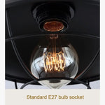 Applique Murale Industrielle Créative Design Métal Chambre