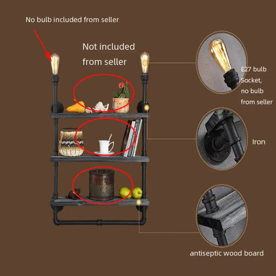 Applique Murale Industrielle Factory Wall Light Applique Chambre