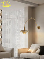Applique Murale Industrielle Robuste Design Articulé Lumière. Chambre