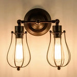 Applique Murale Industrielle Vintage Élégante Acier. Chambre