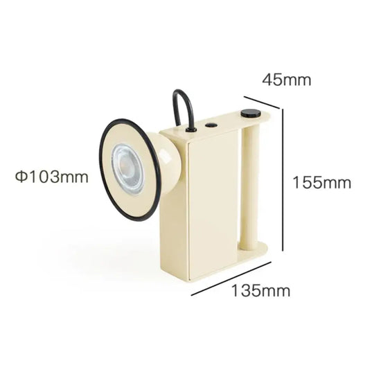 Applique Murale Italien Design Magnétique Élégant Intérieur Lampe De Table Beige Chambre