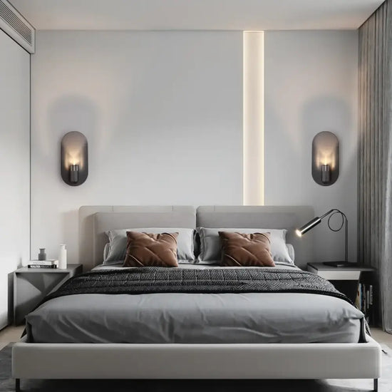 Applique Murale Led Aluminium Design Élégant Applique Chambre