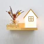 Applique Murale Led Bois Déco Nature Scandinave Chambre