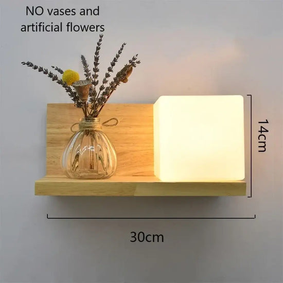 Applique Murale Led Bois Déco Nature Scandinave E C’est Vrai Chambre
