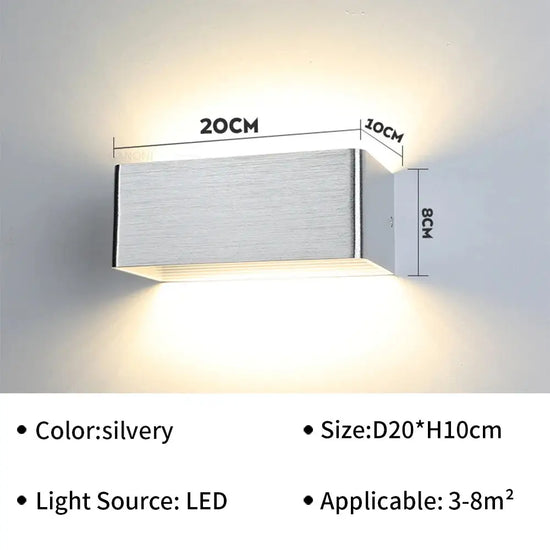 Applique Murale Led Contemporaine D’ambiance Chic. Applique Chambre