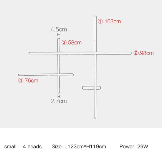 Applique Murale Led Contemporaine Épurée Chic Lumière Applique Chambre