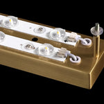 Applique Murale Led Cristalline Design Contemporain Chambre