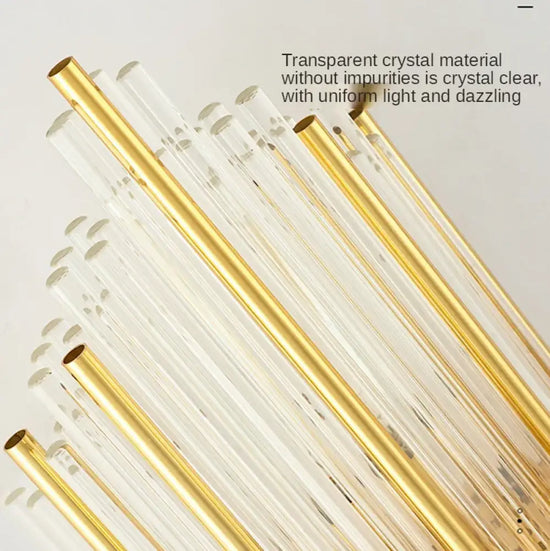 Applique Murale Led Cristalline Scandinave Luxueuse Chambre