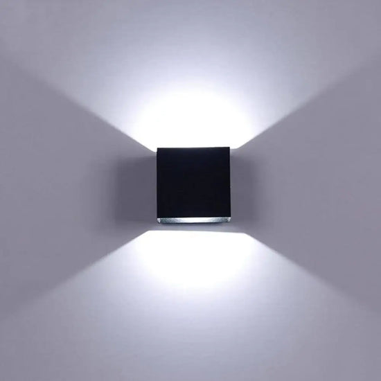 Applique Murale Led Cubique Élégante Moderne Chambre