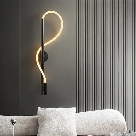 Applique Murale Led Design Contemporain Élégant Chambre
