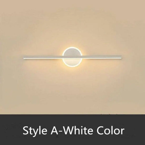 Applique Murale Led Design Doré/Blanc Blanc / A - 40Cm 10W Froide Luminaire Doré