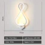 Applique Murale Led Design Élégant Contemporain Blanc / Chaud (2700-3500K) Chambre