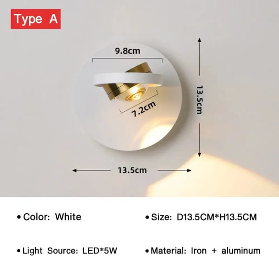 Applique Murale Led Design Élégant Luminaire. Applique Chambre