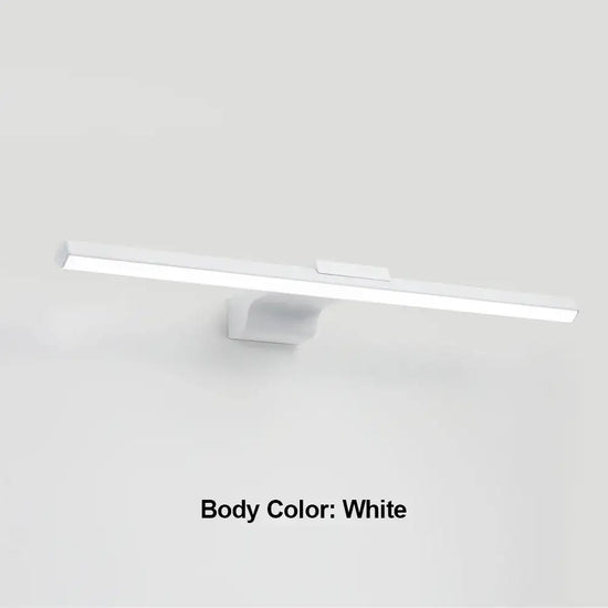 Applique Murale Led Design Élégant Luxe. Blanc / Chine Blanc Chaud (2700-3500K) | 55Cm Chambre