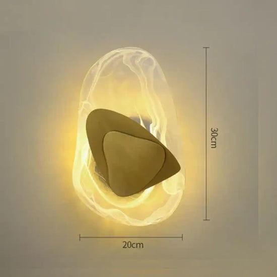 Applique Murale Led Design Élégant Moderne G Or / Lumière Chaude Applique Chambre