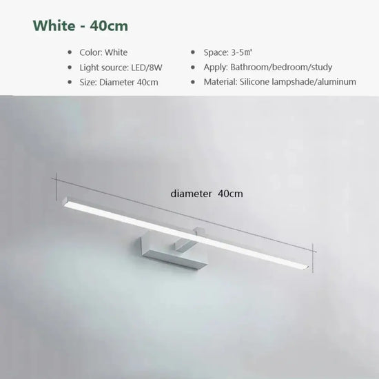 Applique Murale Led Design Épuré Chic. Chambre