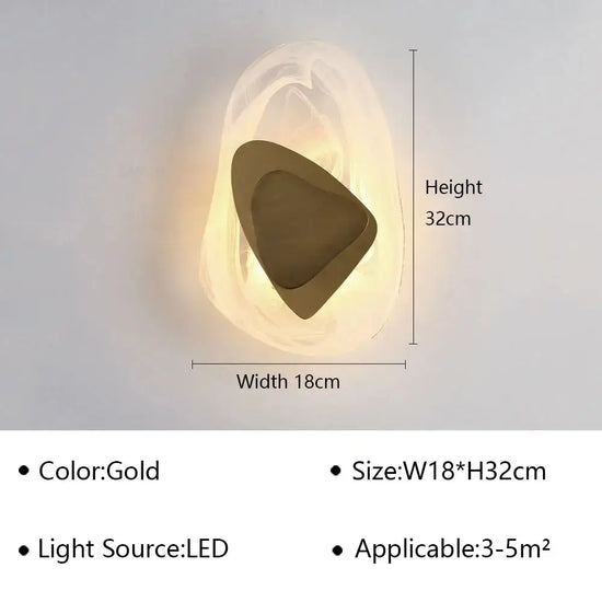 Applique Murale Led Design Minimaliste Chic Applique Chambre
