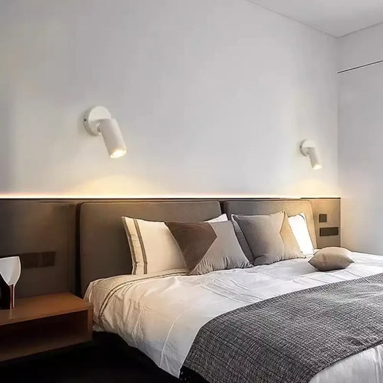 Applique Murale Led Design Moderne Rotative Chambre