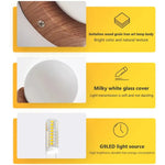 Applique Murale Led Design Scandinave Élégant Applique Chambre