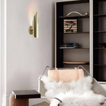 Applique Murale Led Dorée Élégante Luxe Chambre