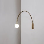 Applique Murale Led Dorée Minimaliste Chic. Chambre