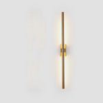 Applique Murale Led Élégante Contemporaine Minimaliste. Or / 60 Cm Blanc Froid (5 500-7 000 K).