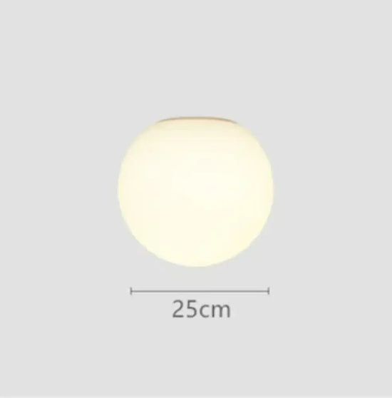 Applique Murale Led Élégante Design Épuré 25 Cm / Abat-Jour En Verre Applique Chambre