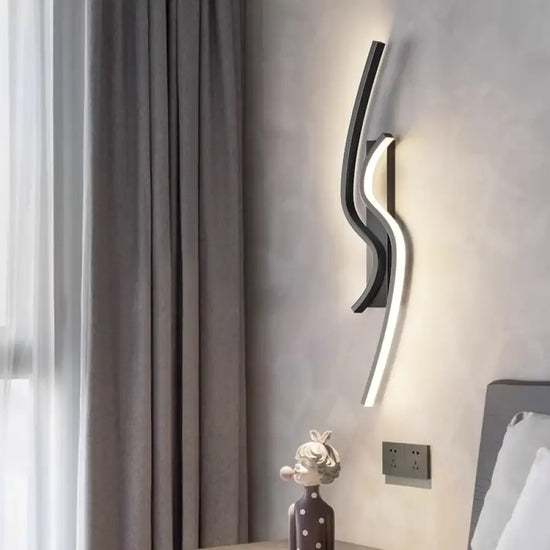Applique Murale Led Élégante Design Minimaliste Applique Chambre