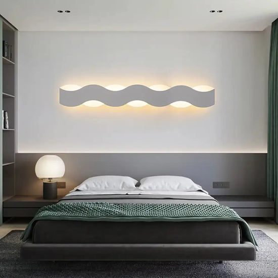 Applique Murale Led Élégante Design Minimaliste Chambre