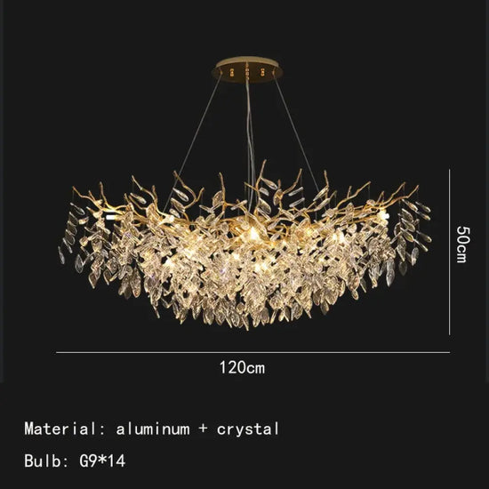 Applique Murale Led Élégante Dorée Design Luxe C-Long 120 Cm / 4000K Applique Chambre