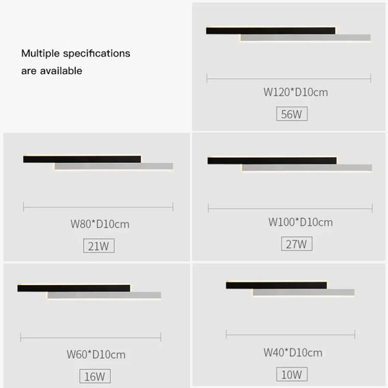 Applique Murale Led Élégante Épurée Contemporaine. Chambre