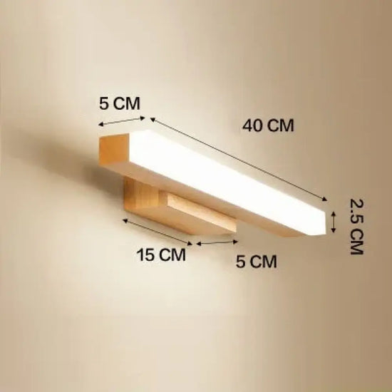 Applique Murale Led Élégante Et Design Pour Salle De Bain Blanc Chaud (2700-3500K) Chambre