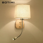 Applique Murale Led Élégante Et Pratique Design Un Socle En Bois Chambre