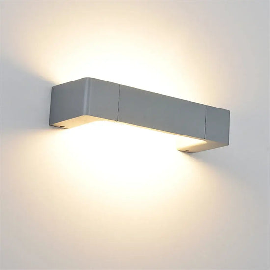 Applique Murale Led Élégante Extérieure Design Lumineux Chambre