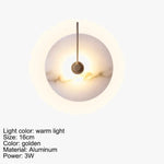 Applique Murale Led Élégante Luxueuse Dorée 16 Cm Applique Chambre