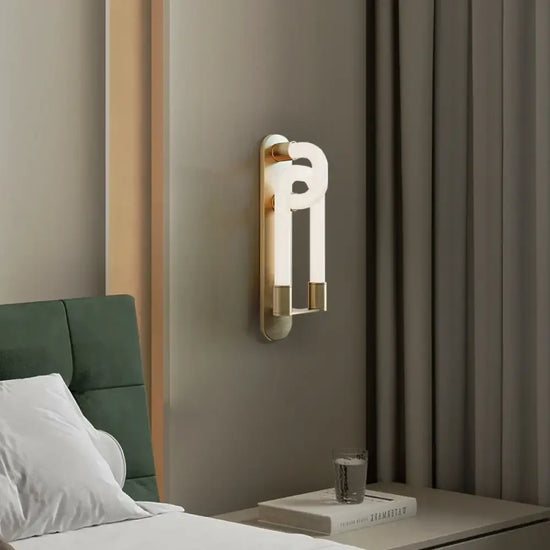 Applique Murale Led Élégante Minimaliste Design. Chambre