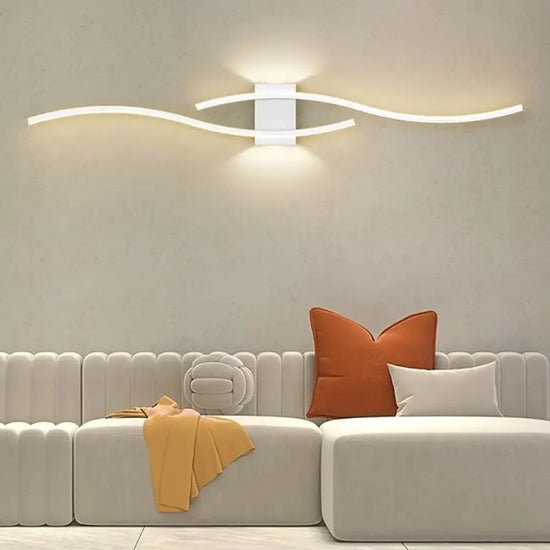 Applique Murale Led Élégante Pour Ambiance Moderne Chambre