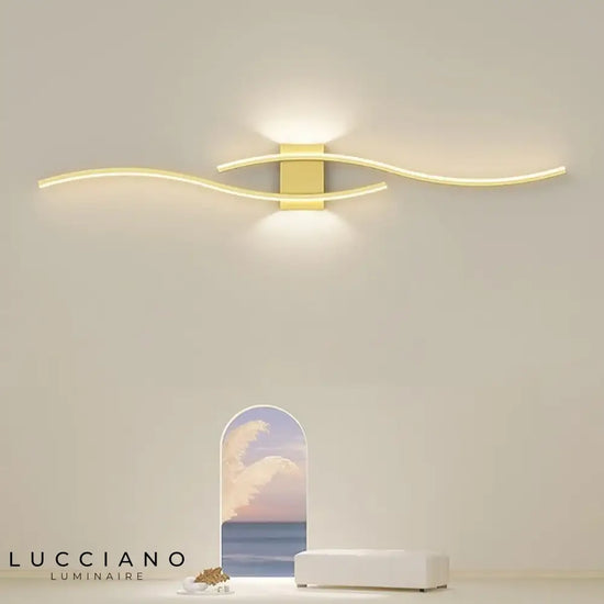 Applique Murale Led Élégante Pour Ambiance Moderne Chambre
