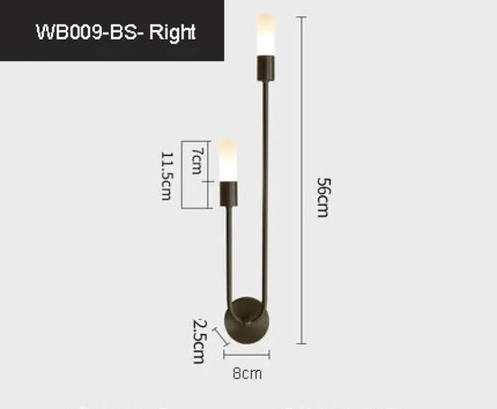 Applique Murale Led Élégantes Design Contemporain Identique À La Photo 4 / Blanc Chaud