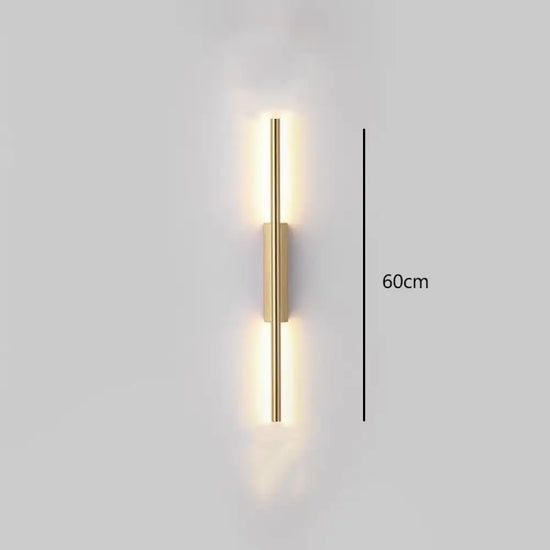 Applique Murale Led Épurée Contemporaine Lumineuse. 60 Cm / Blanc Naturel (3500-5500K) Chambre
