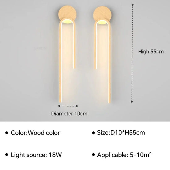 Applique Murale Led Épurée Tendance Chic Applique Chambre