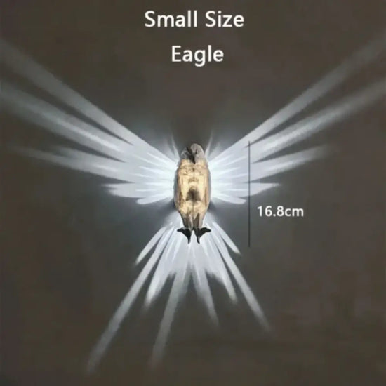 Applique Murale Led Hibou Unique Déco Salon. Aigle-Petite Taille / Blanc Froid (5500-7000K) Chambre