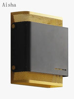 Applique Murale Led Industrielle Minimaliste Élégante. Chambre