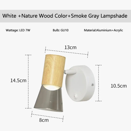 Applique Murale Led Intelligente Et Pratique Chambre