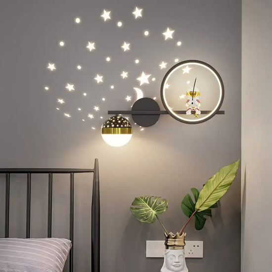 Applique Murale Led Lunaire Cosmos Enfance Chambre