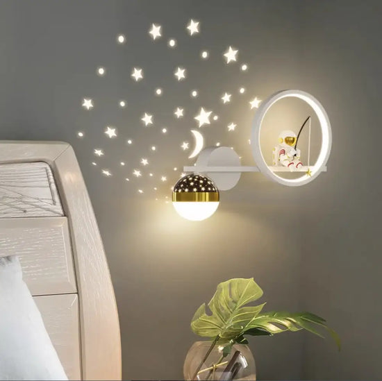 Applique Murale Led Lunaire Cosmos Enfance Chambre