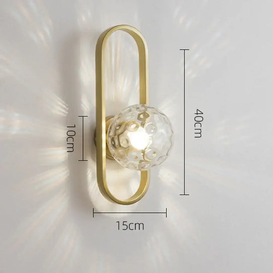 Applique Murale Led Luxe Moderne B2 Murale Chambre